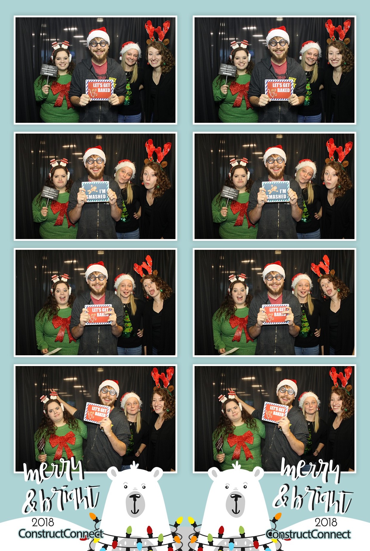 St Monica's Christmas Party 2018 | View more photos from the event at gallery.photoboothcincy.com/u/PhotoBoothCincy/St-Monicas-Christmas-Party-2018